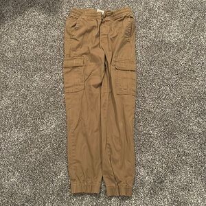 Urban Pipeline Cuffed Khaki Cargo Pants, Youth Large